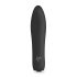 Vibromasseur en velours rechargeable (noir)