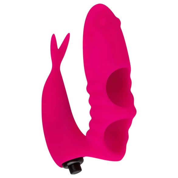 Easytoys Finger - Vibrodoigt 2-en-1 (rose)