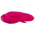 Easytoys - Mini vibromasseur doigt 2 en 1 - silicone rose