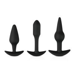 Easytoys - Kit de plugs anaux variés (noir)