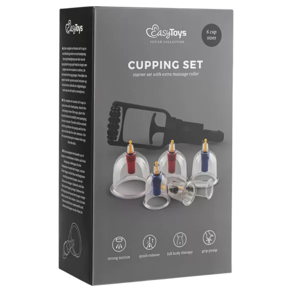 Easytoys - Kit ventouses corps - 6 pièces