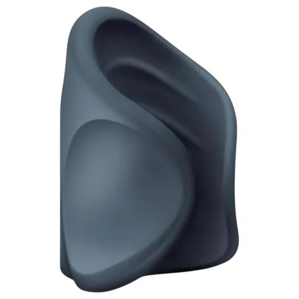 Boners - masturbateur vibrant ouvert rechargeable - silicone gris