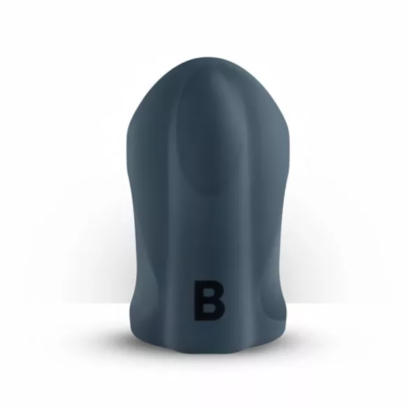 Boners - masturbateur vibrant ouvert rechargeable - silicone gris