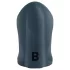 Boners - masturbateur vibrant ouvert rechargeable - silicone gris