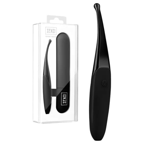 Senzi - stimulateur clitoridien rechargeable étanche - noir
