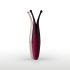 Senzi - vibromasseur rouge étanche à batterie pour clitoris