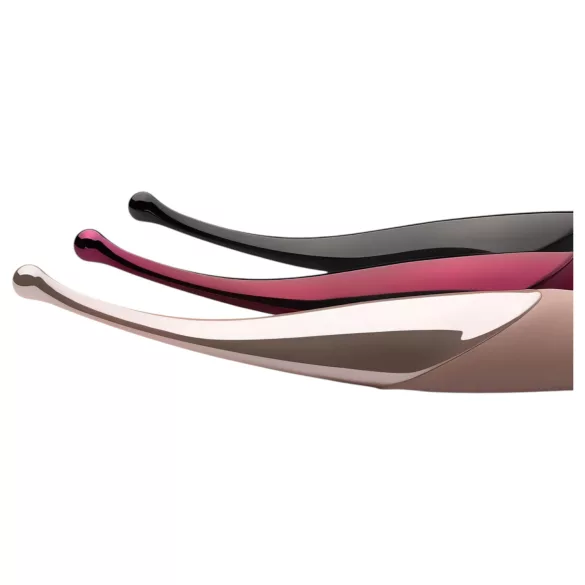 Senzi - vibromasseur clitoridien rechargeable étanche - silicone rose