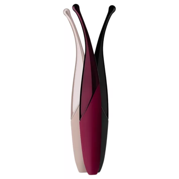 Senzi - vibromasseur clitoridien rechargeable étanche - silicone rose