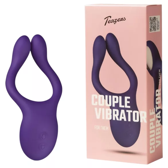 Teazers Partner Multifun - vibromasseur pour couple (violet)