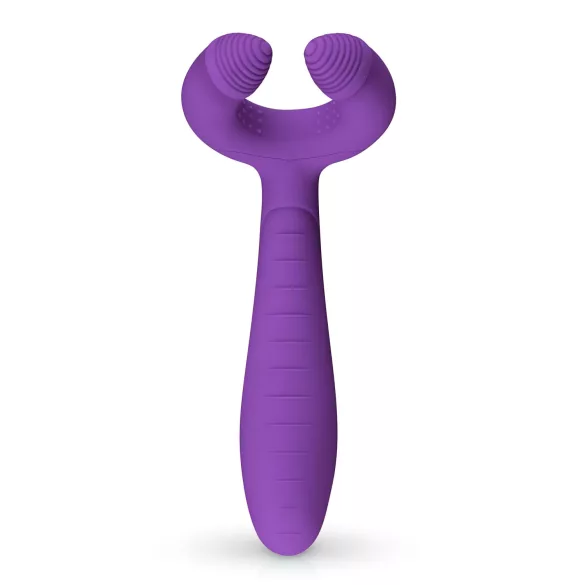 Easytoys Couple - vibromasseur pour couple rechargeable étanche - violet