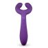 Easytoys Couple - Vibromasseur étanche rechargeable pour couples (violet)