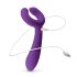 Easytoys Couple - Vibromasseur étanche rechargeable pour couples (violet)