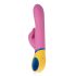 PMV20 Copy Dolphin - Vibromasseur rotatif avec bras clitoridien (rose)