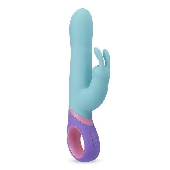 Vibromasseur lapin - rotatif, stimulateur clitoridien (menthe)