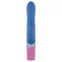 PMV20 Vice Double - vibromasseur triple stimulation rotatif - silicone bleu