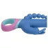 PMV20 Vice Double - vibromasseur triple stimulation rotatif - silicone bleu