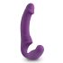 Easytoys - Vibromasseur rechargeable et violet sans harnais