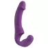 Easytoys - gode ceinture vibrant rechargeable sans harnais - violet