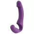 Easytoys - gode ceinture vibrant rechargeable sans harnais - violet