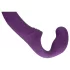 Easytoys - gode ceinture vibrant rechargeable sans harnais - violet