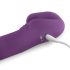 Easytoys - Vibromasseur rechargeable et violet sans harnais