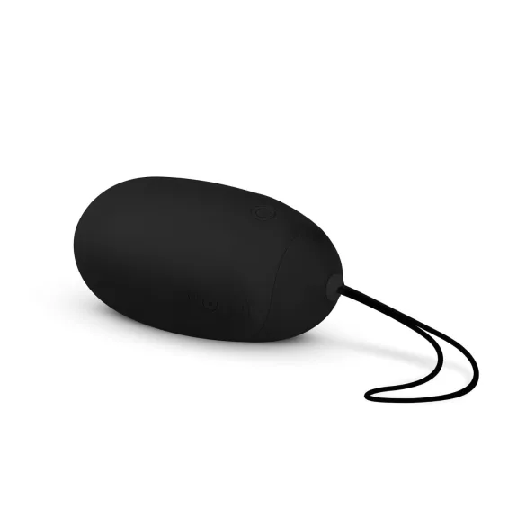 Easytoys - œuf vibrant télécommandé rechargeable étanche - noir