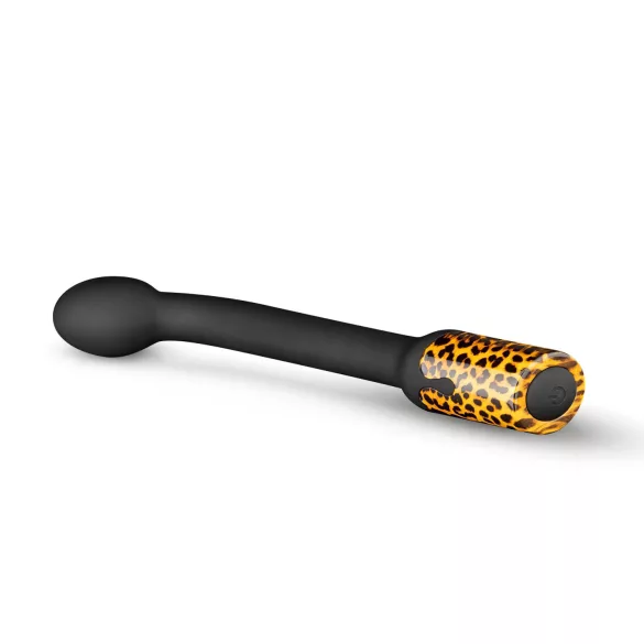 Panthra Nila - vibromasseur point G rechargeable étanche - léopard noir