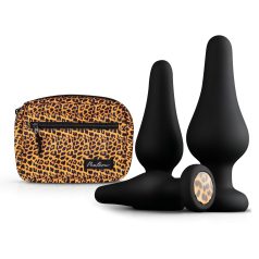   Panthra Kesia - ensemble de plugs anaux en silicone (3 pièces) - noir