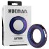 Hueman Saturn - anneau vibrant étanche rechargeable (violet)