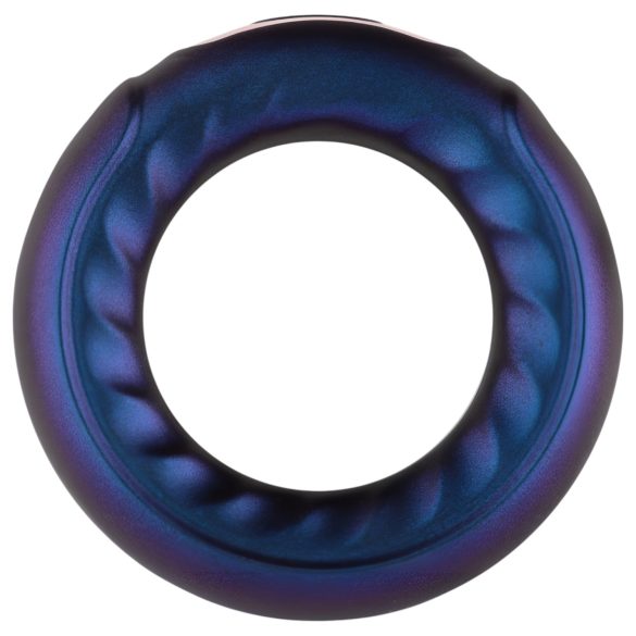 Hueman Saturn - anneau pénien vibrant rechargeable étanche - silicone violet