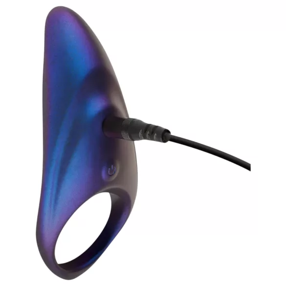 Hueman Neptune - anneau pénis vibrant étanche - silicone violet