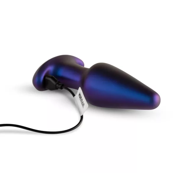 Hueman Meteoroid - gode anal vibrant rotatif perles télécommandé - violet