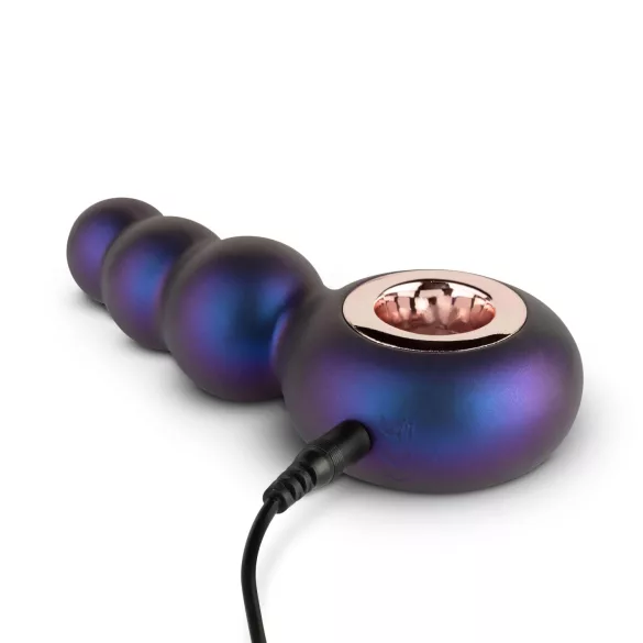 Hueman Outer Space - vibromasseur anal perlé rechargeable - silicone violet