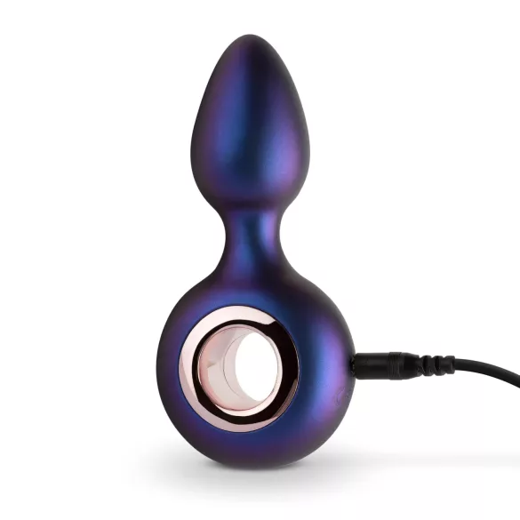 Hueman Deep Space - vibromasseur anal rechargeable - silicone violet