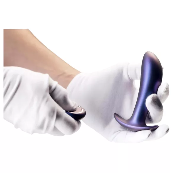 Hueman Uranus - vibromasseur anal télécommandé rechargeable - silicone violet
