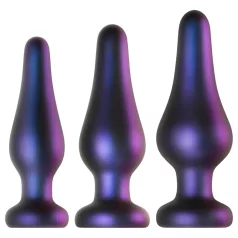   Hueman Comets - coffret plugs anaux silicone - 3 pièces - violet