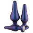 Hueman Comets - coffret plugs anaux silicone - 3 pièces - violet