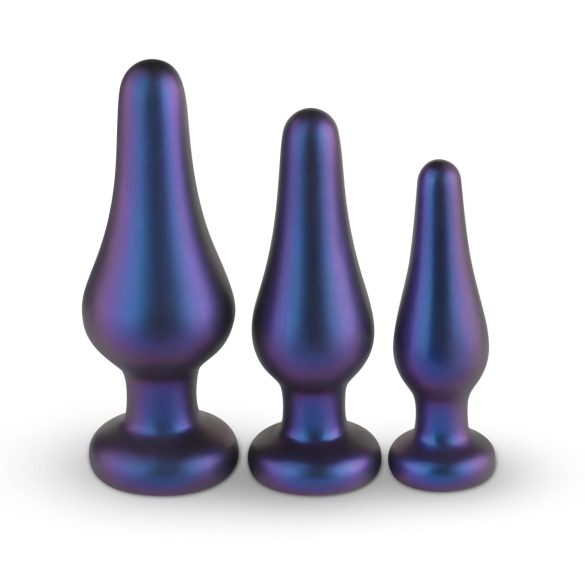 Hueman Comets - coffret plugs anaux silicone - 3 pièces - violet