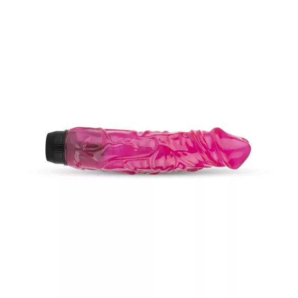 Easytoys Jelly Supreme - vibromasseur réaliste - silicone rose