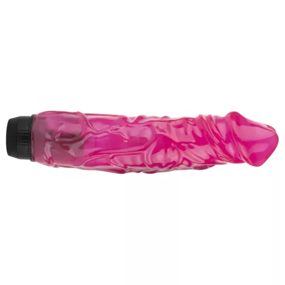 Easytoys Jelly Supreme - vibromasseur réaliste - silicone rose