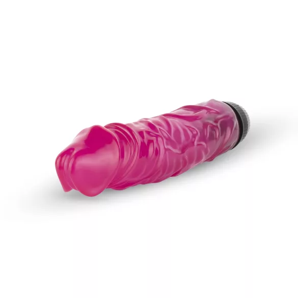 Easytoys Jelly Supreme - vibromasseur réaliste - silicone rose