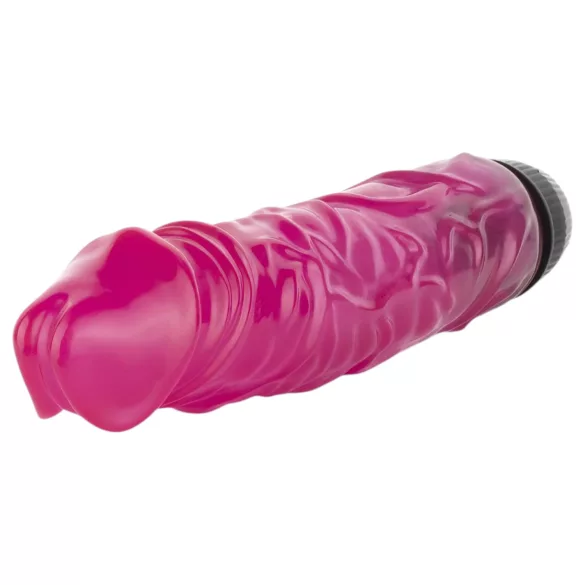 Easytoys Jelly Supreme - vibromasseur réaliste - silicone rose
