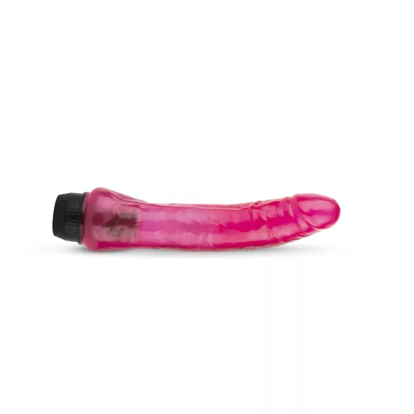 Easytoys Jelly Passion - vibromasseur réaliste - silicone rose