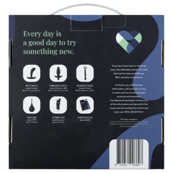 First. - Coffret plug anal débutant - 5 pièces