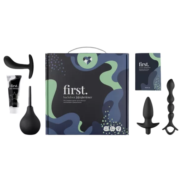 First. - Coffret plug anal débutant - 5 pièces