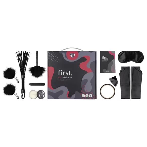 First. - Kit BDSM débutant - 8 pièces - accessoires initiation