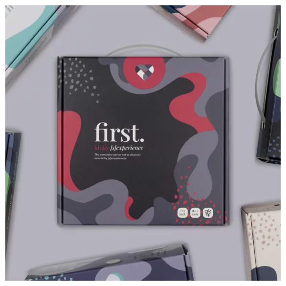 First. - Kit BDSM débutant - 8 pièces - accessoires initiation