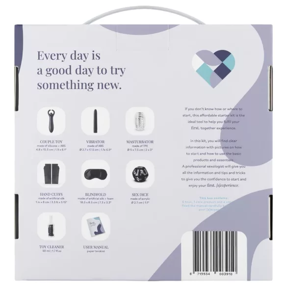 First. Together - coffret sexuel débutant - 7 pièces