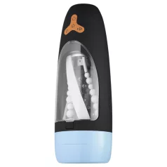   CRUIZR CP01 - masturbateur rotatif et aspirant rechargeable - noir bleu