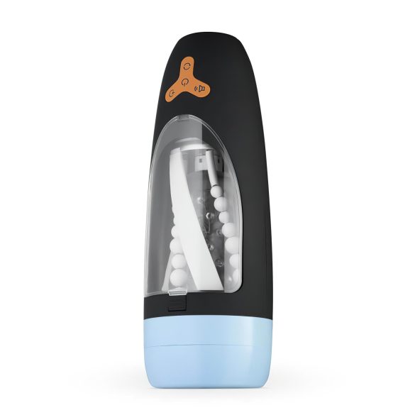 CRUIZR CP01 - Masturbateur rotatif-suceur rechargeable (noir-bleu)